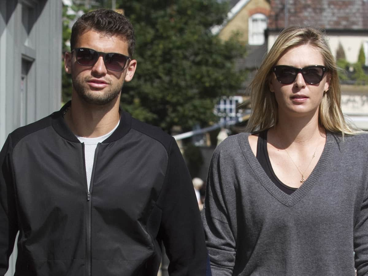 Grigor Dimitrov and Maria Sharapova