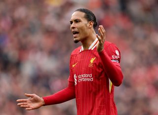 Virgil van Dijk in action for Liverpool