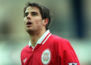 Jamie Redknapp of Liverpool, January 1998