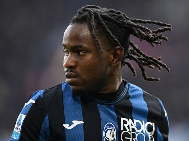 Atalanta's Ademola Lookman on March 1, 2025