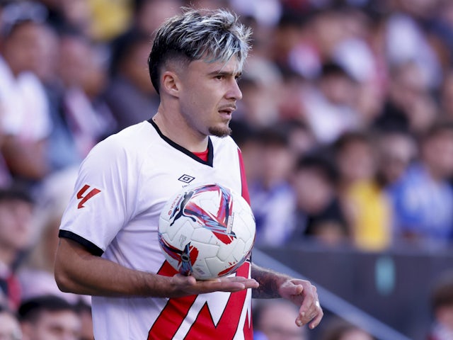 Rayo Vallecano defender Andrei Ratiu in September 2024.