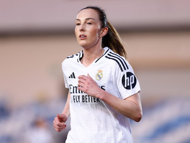 Real Madrid Women's Caroline Weir on February 16, 2025