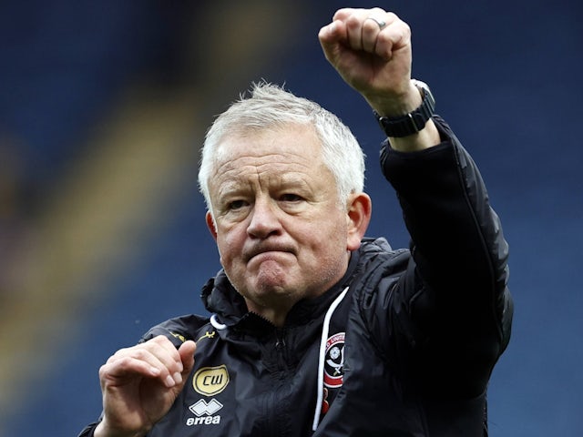 Sheffield United head coach Chris Wilder on November 2, 2024