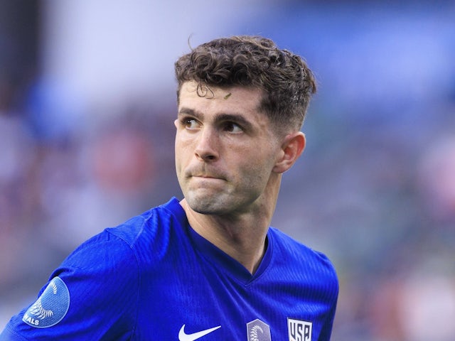 Christian Pulisic of the USa pictured on March 20, 2025