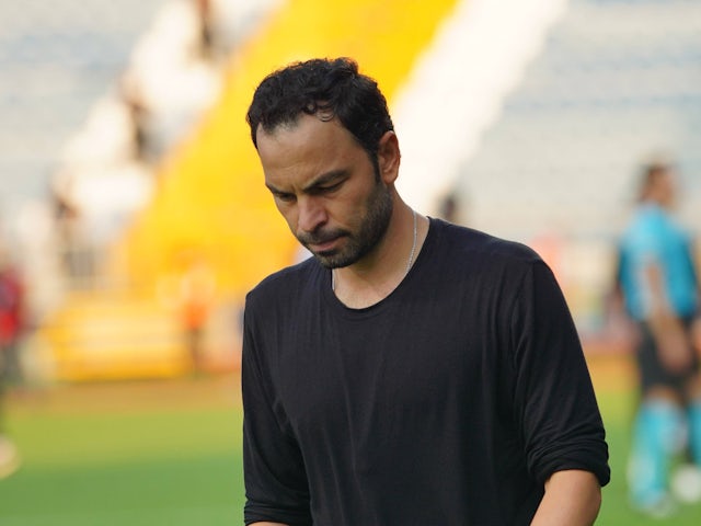 Coach Selcuk Inan of Gaziantep FK during the Turkish Super League match between Eyupspor and Gaziantep FK