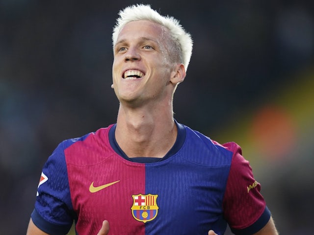 Barcelona attacker Dani Olmo on November 3, 2024