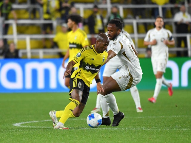 Darlington Nagbe in action for Columbus Crew on March 11, 2025