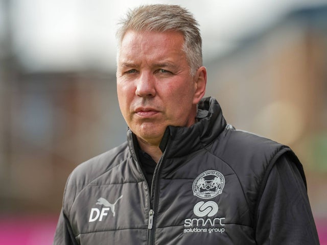 Peterborough United manager Darren Ferguson on October 12, 2024