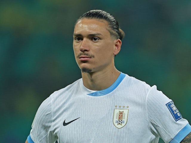 Uruguay's Darwin Nunez in action on November 19, 2024