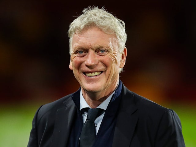 Everton manager David Moyes on February 26, 2025