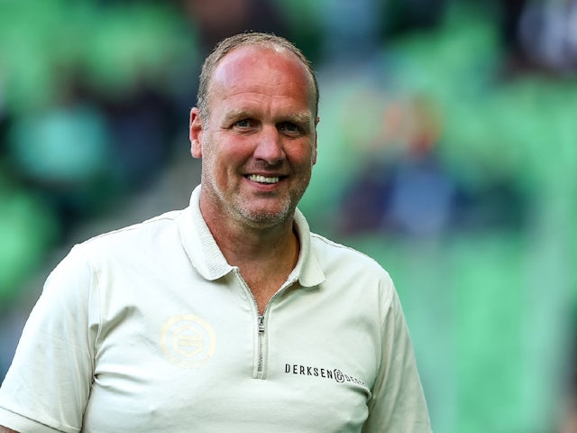 Groningen coach Dick Lukkien on August 16, 2024