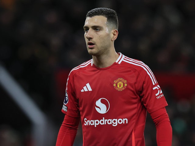 Manchester United defender Diogo Dalot in December 2024.