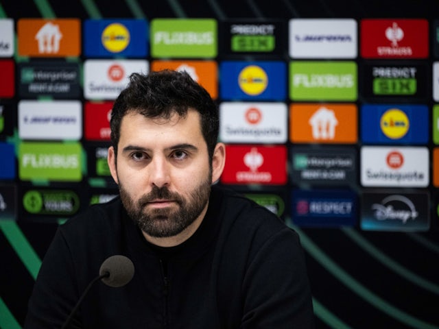 Legia Warsaw head coach Goncalo Feio on December 19, 2024