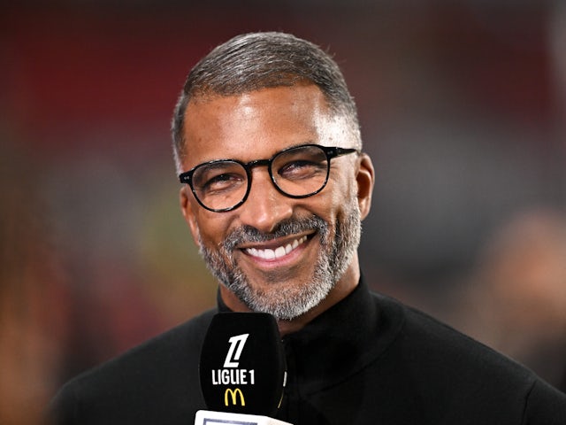 Rennes manager Habib Beye pictured on February 16, 2025