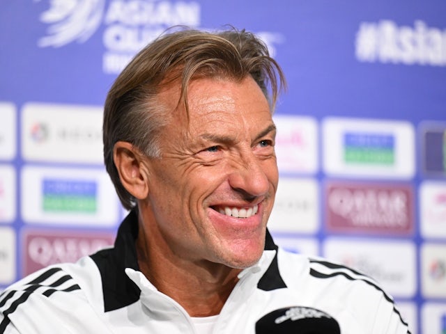 Saudi Arabia coach Herve Renard pictured on November 13, 2024