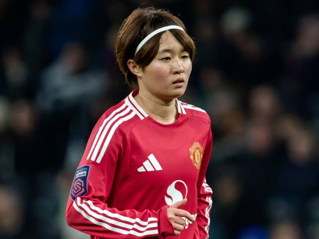 Manchester United Women's Hinata Miyazawa on February 2, 2025