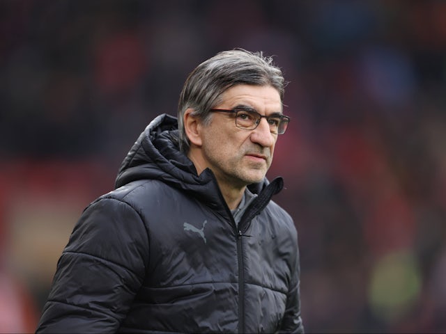 Southampton manager Ivan Juric pictured on February 15, 2025