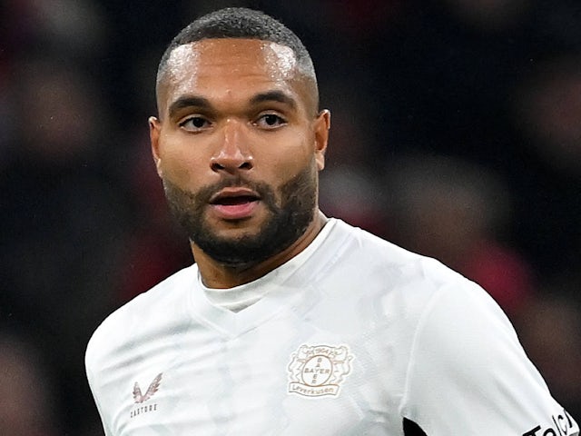 Bayer Leverkusen's Jonathan Tah pictured on December 3, 2024