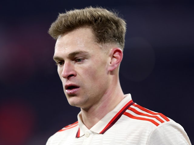 Bayern Munich's Joshua Kimmich pictured on February 18, 2025