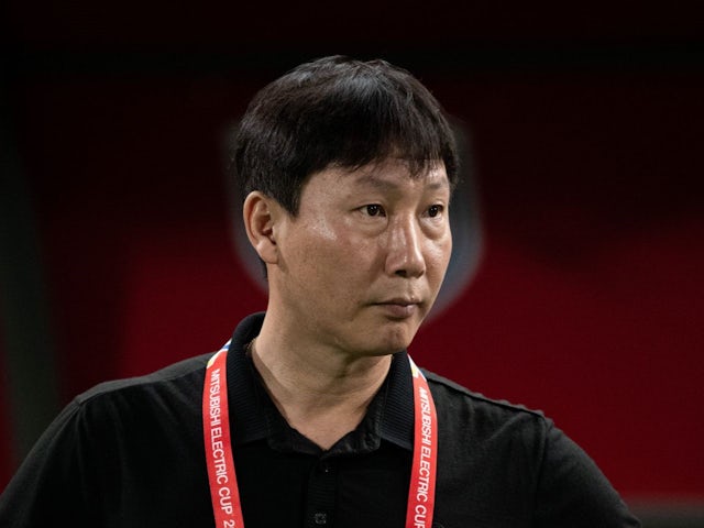 Kim Sang-sik, head coach of Vietnam, on January 5, 2025