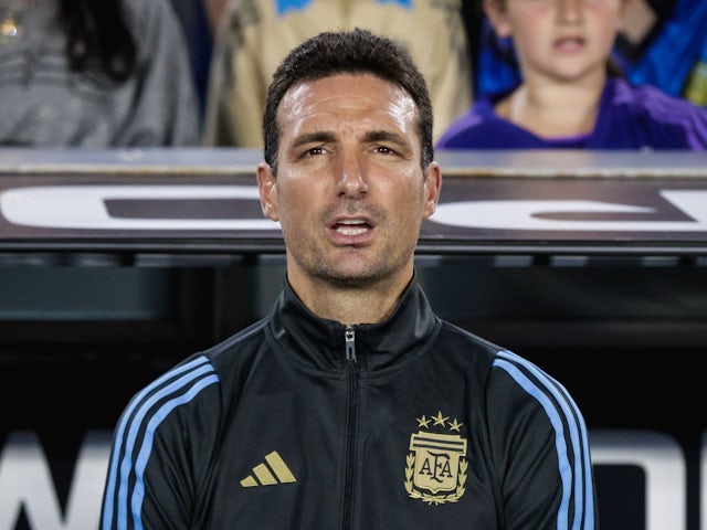 Argentina head coach Lionel Scaloni on October 15, 2024