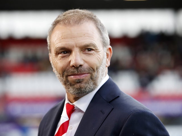 Sparta Rotterdam head coach Maurice Steijn on December 22, 2024