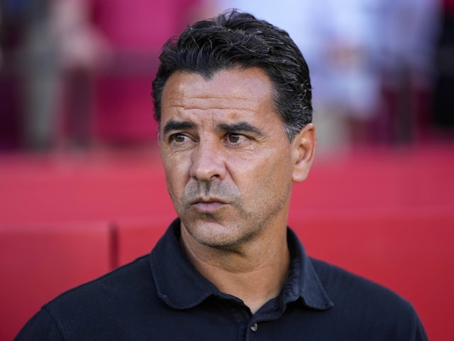 Girona head coach Michel on September 1, 2024