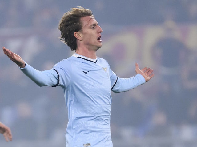 Lazio midfielder Nicolo Rovella in January 2025.