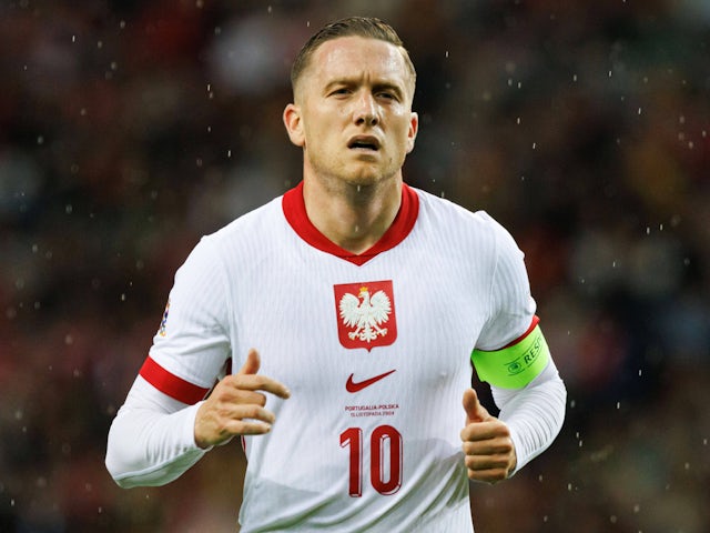 Piotr Zielinski of Poland on November 15, 2024