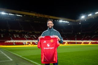 Ruben Amorim on his unveiling as Manchester United manager in November 2024