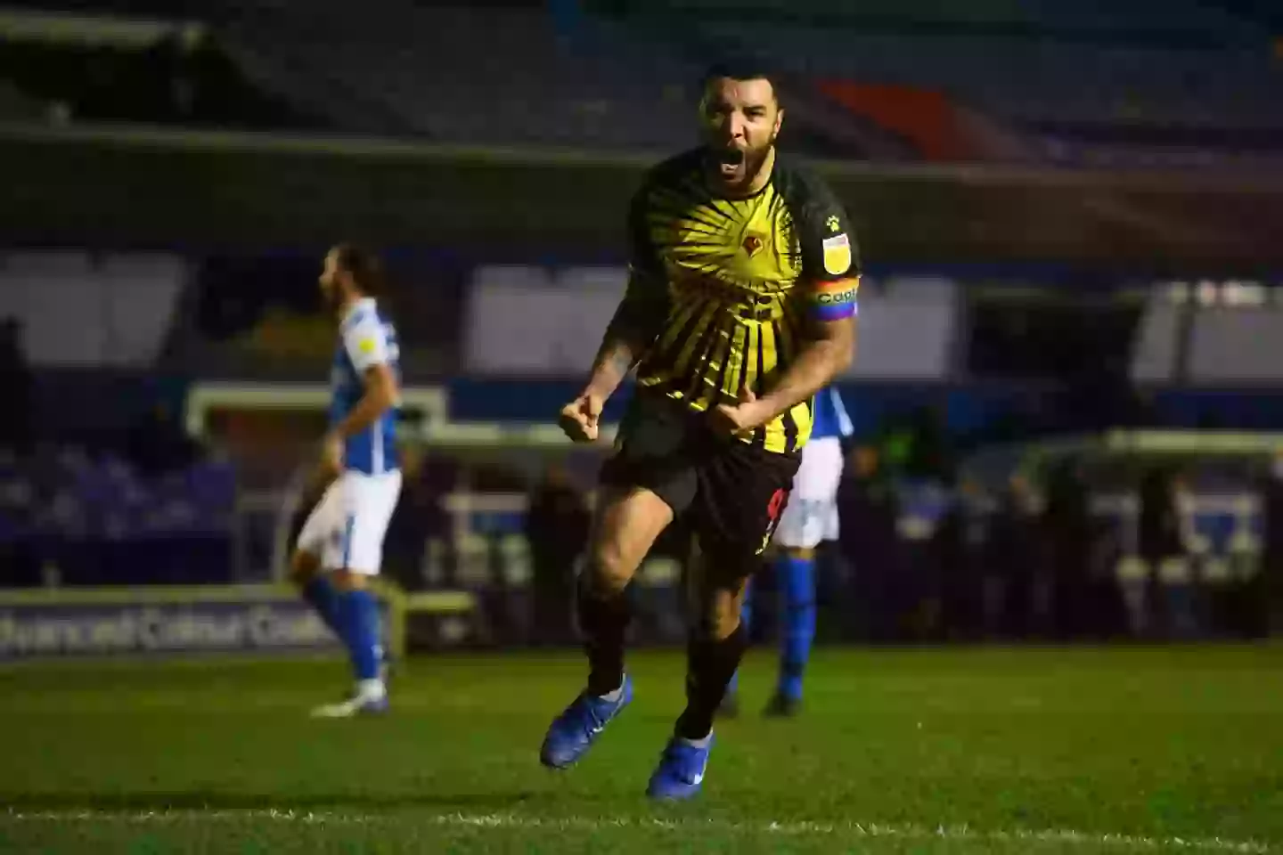 Troy Deeney scored 140 goals in 419 appearances for Watford. (Image: Getty)