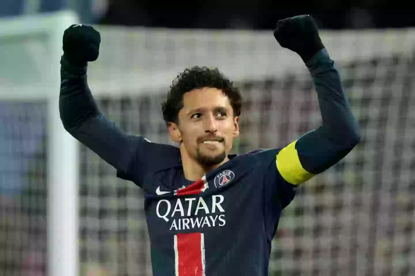 Marquinhos is PSG's most-capped player of all time. Image credit: Getty