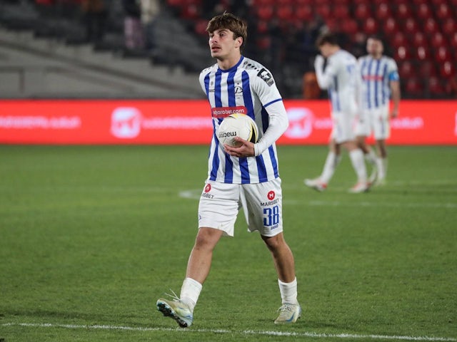 Saba Kharebashvili of Dinamo Tbilisi during his side's match against FC Spaeri, on December 5, 2024