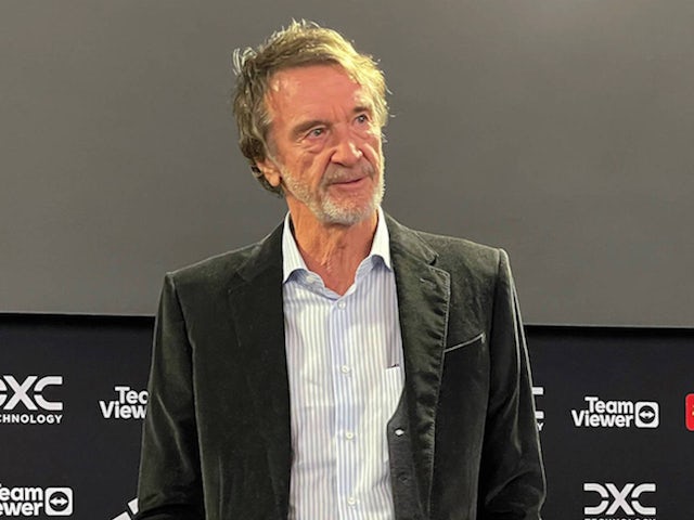 Manchester United's new minority shareholder Sir Jim Ratcliffe on January 16, 2024 (IMAGO)