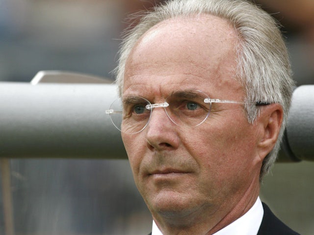 England manager Sven-Goran Eriksson at the 2004 World Cup.