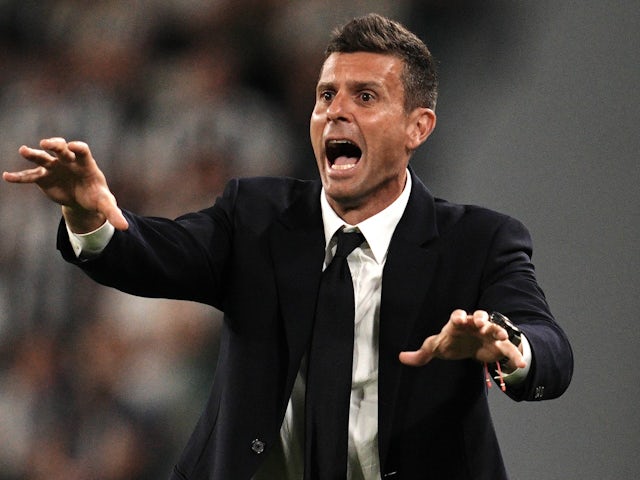 Juventus head coach Thiago Motta on August 20, 2024