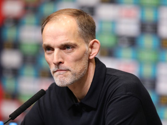 England manager Thomas Tuchel pictured on March 14, 2025