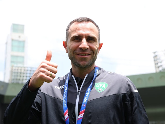 Uzbekistan National Team manager Timur Kapadze on May 2, 2024