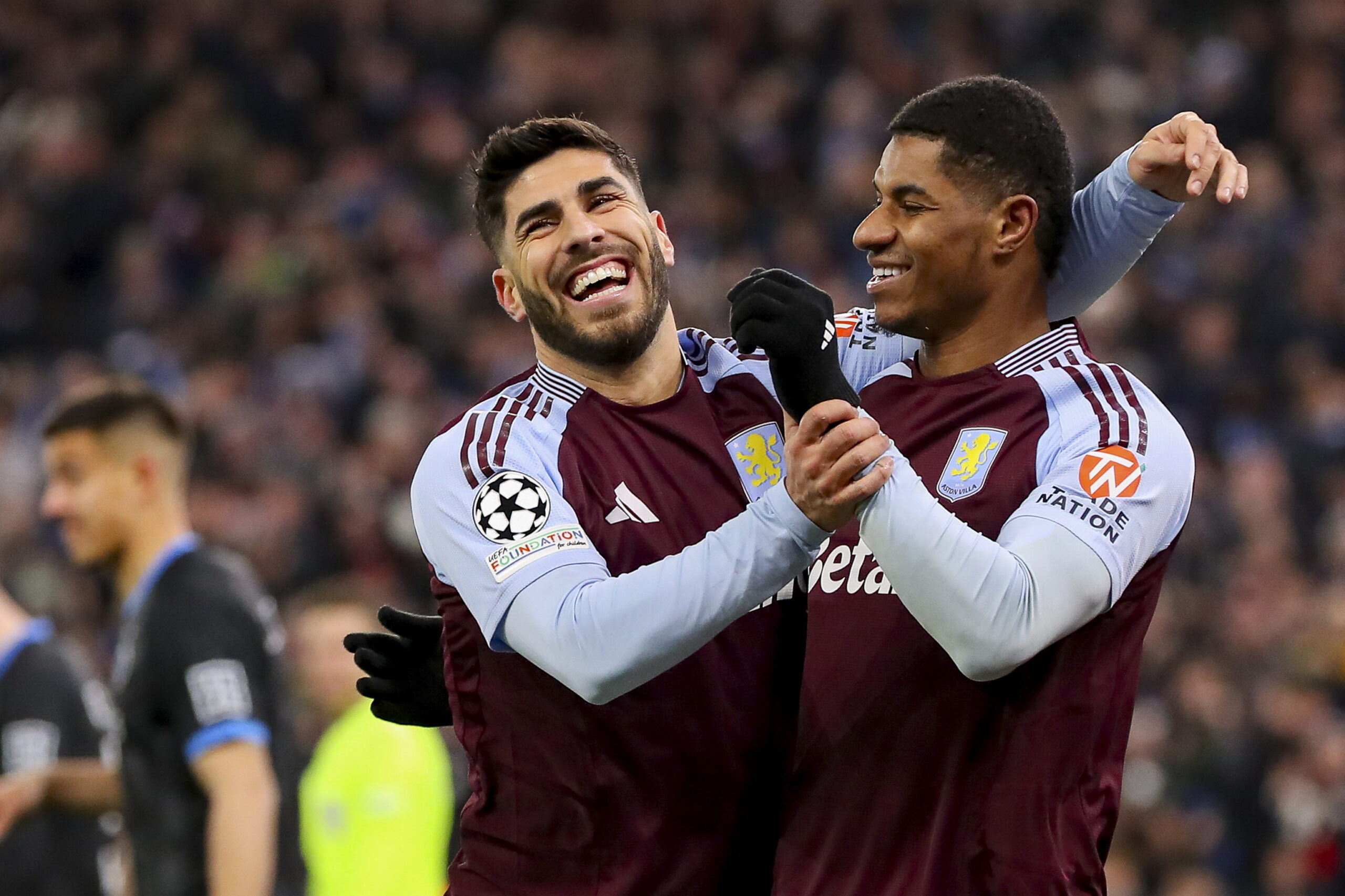 Aston Villa can thank the recent form of Marco Asensio and Marcus Rashford