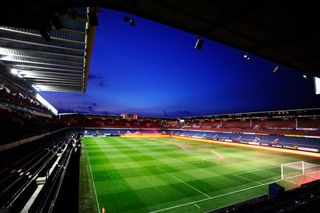 General view of Osasuna's El Sadar stadium in August 2013.