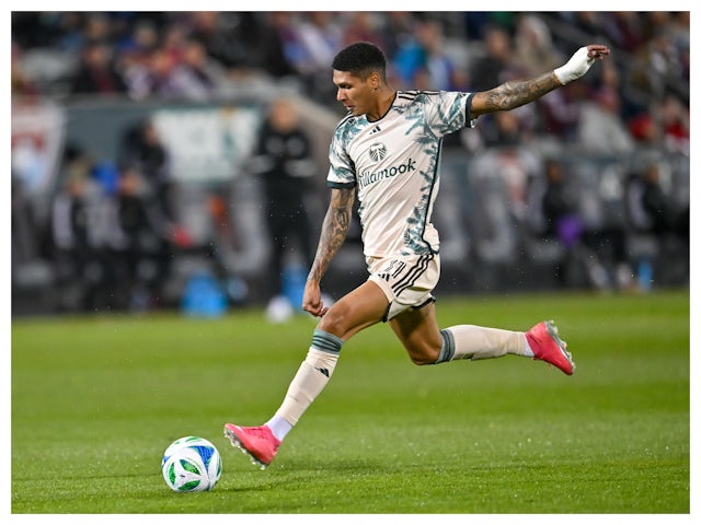 Antony in action for Portland Timbers on March 22, 2025