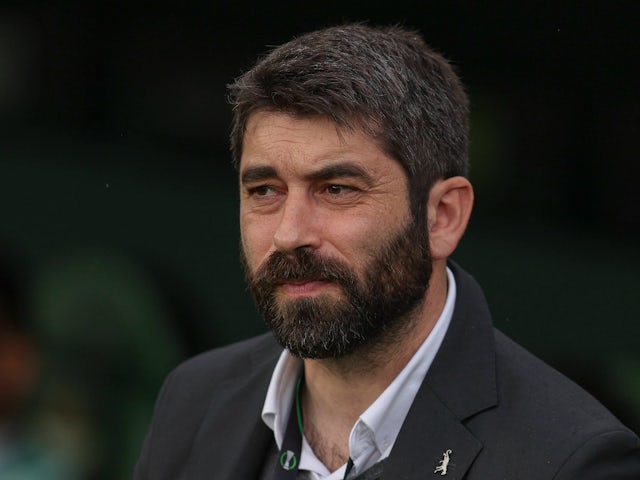 Vitoria de Guimaraes head coach Luis Freire pictured on March 6, 2025