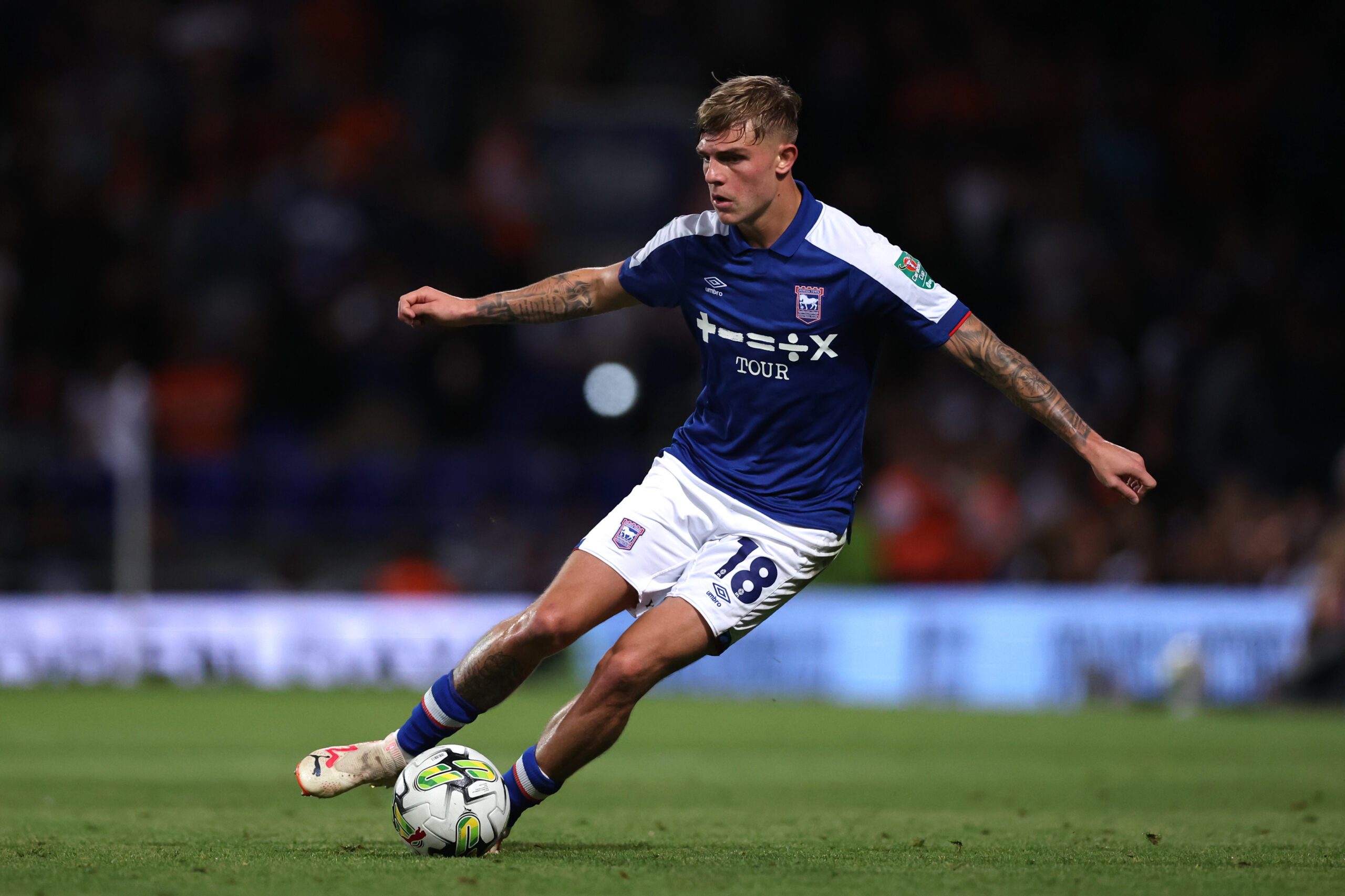 Williams played 17 times whilst on loan at Ipswich
