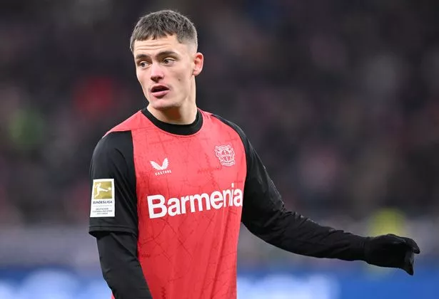 Florian Wirtz of Bayer Leverkusen has been linked with Liverpool