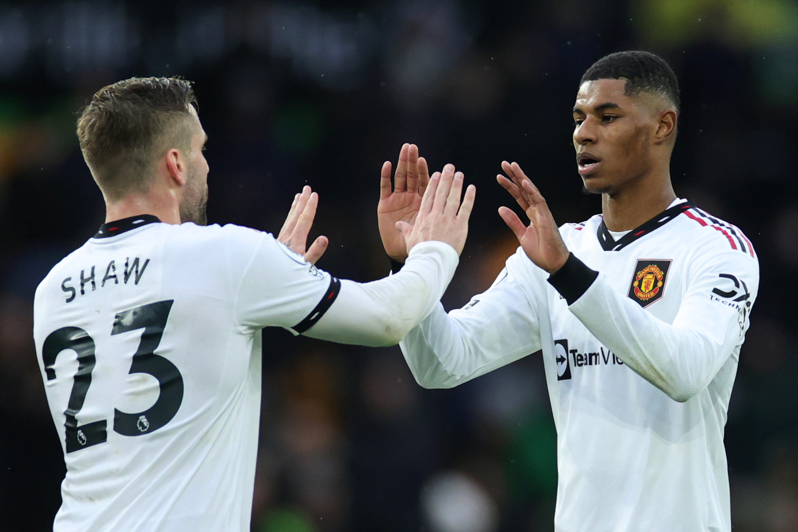Manchester United duo Luke Shaw and Marcus Rashford could both leave the club this summer