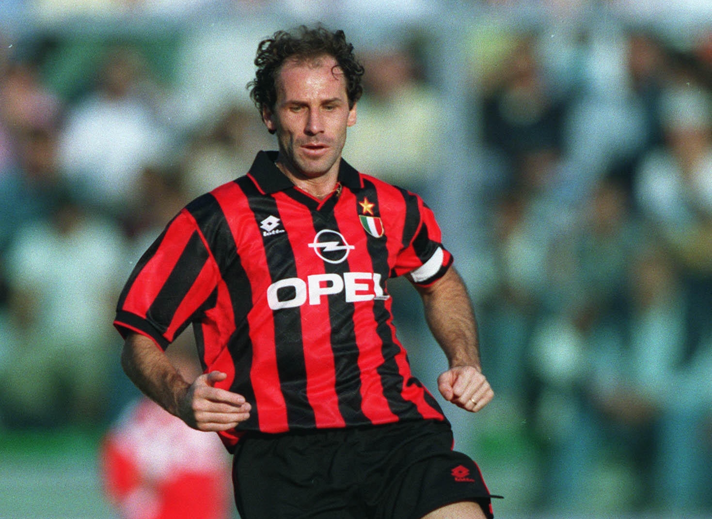 AC Milan defender Franco Baresi, October 1994