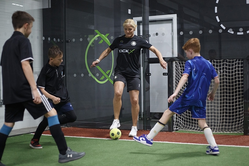 Katie Chapman at KickX
