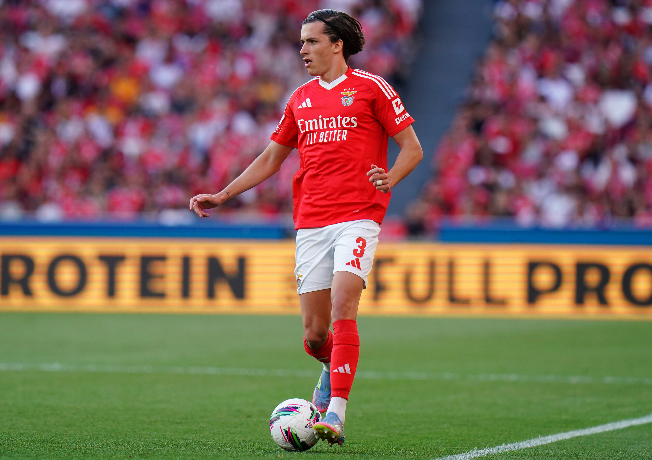 Benfica defender Alvaro Fernandez never quite got the chance at Manchester United