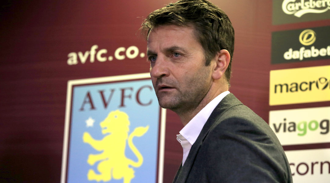 Tim Sherwood as Aston Villa boss