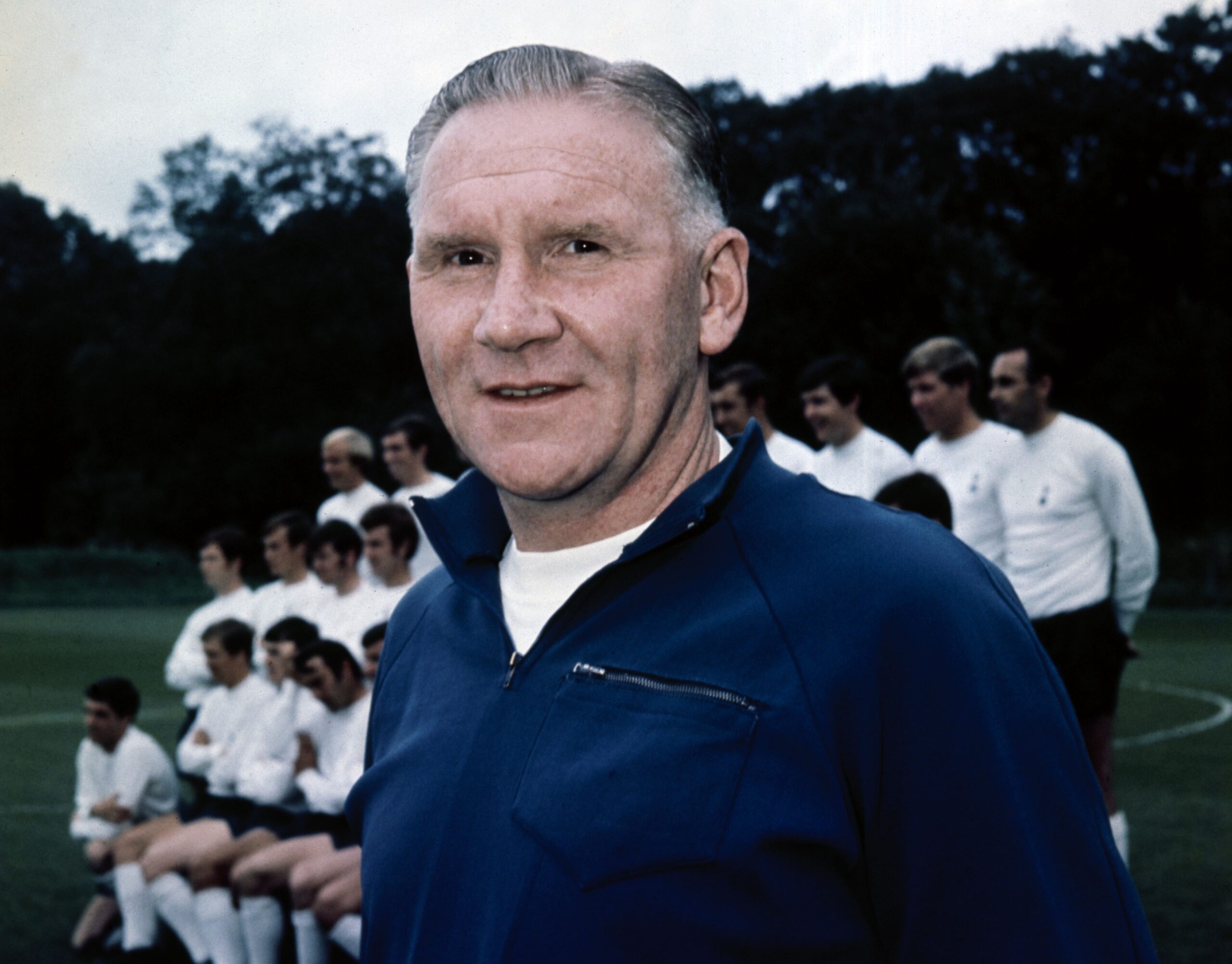 Tottenham Hotspur manager Bill Nicholson, 1968